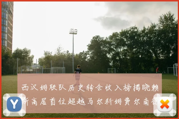 西汉姆联队历史转会收入榜揭晓赖斯高居首位超越马尔科姆费尔南德斯